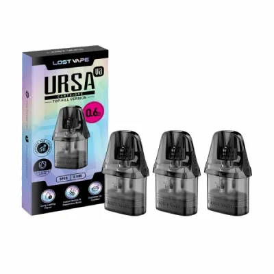 lost vape ursa nano v3 0.6/0.8/1.0Ω 2.5ml pod (1db)