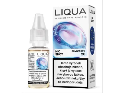 liqua nikotin booster 50pg/50vg 10ml 20mg (free base / szabad bázis)